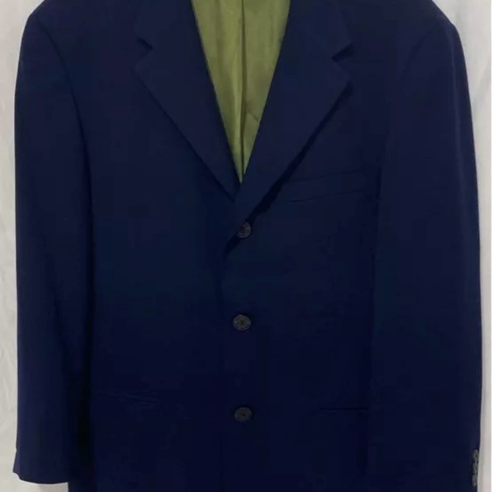 Versace Navy Blue Sport Coat